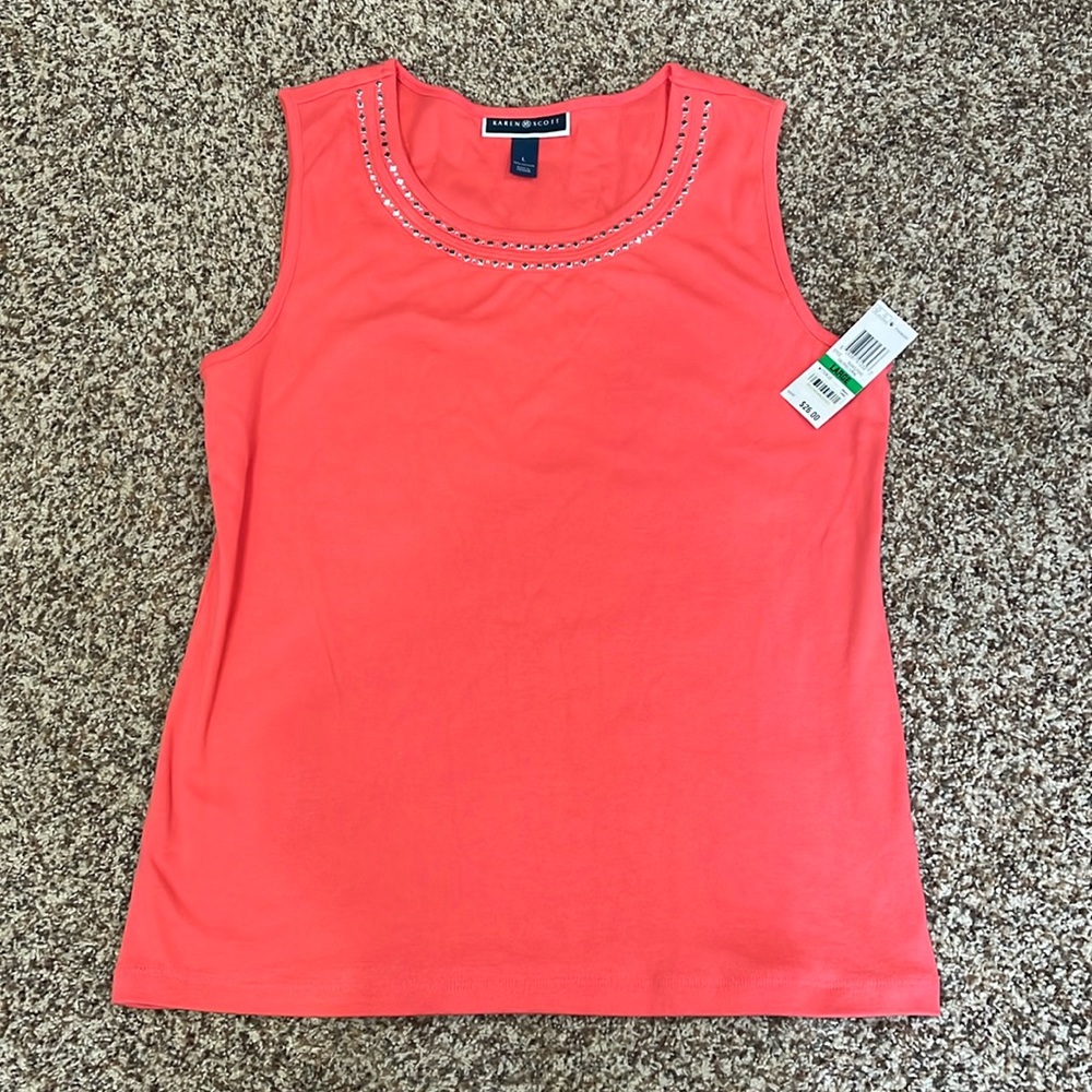 NWT Karen Scott tank